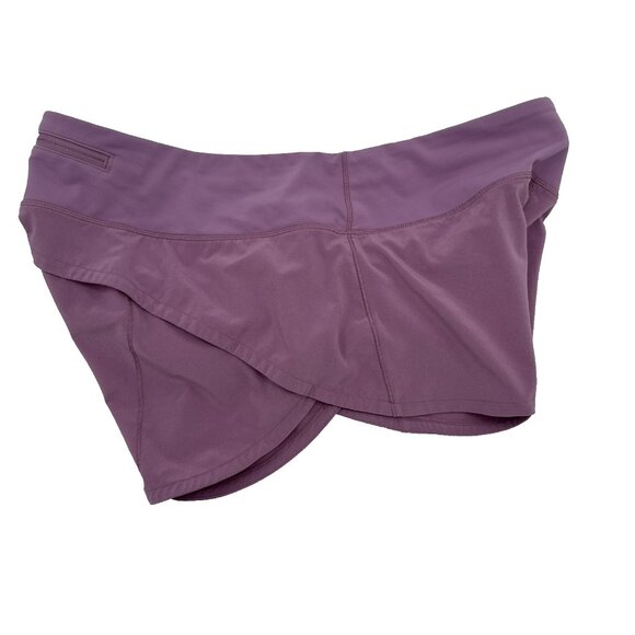 Lululemon Speed Up Short Rose Quartz Lined Size 8 W7AJRR womans purple - Picture 3 of 10
